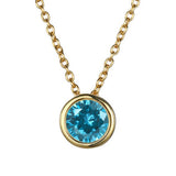 Collar de piedra natal Lyra