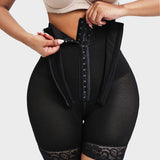 Pantalones cortos moldeadores con doble compresión y cintura alta