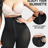 Pantalones cortos moldeadores con doble compresión y cintura alta