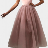 Widya Vestido Maxi de Tul Elegante