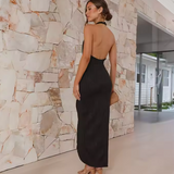 Vestido Maxi de Invitada de Boda Elegante y Formal