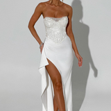 Vestido Maxi de Noche Corsé Beaded Emrielle