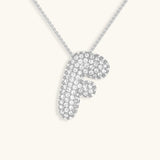 Collar de inicial con burbujas Hailey