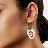 Pendientes Vintage Irregulares en Plata