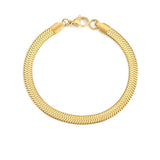 Pulsera de cadena espiga Stella