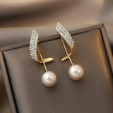 Pendientes de Perla en Oro