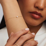 Pulsera Cléa Stein | Oro blanco
