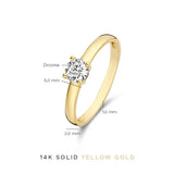 Anillo Mira Castelle | Dorado