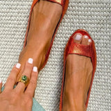 Adelina | Sandalias Doradas Comfort Chic