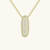 Collar de inicial con burbujas Hailey