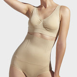 Braguitas moldeadoras resistentes de cintura alta (pack de 2)