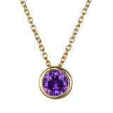 Collar de piedra natal Lyra