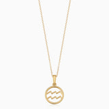 Collar de Signo Zodiacal | Dorado