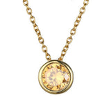 Collar de piedra natal Lyra