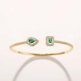 Pulsera Verdeira Caruso | Oro