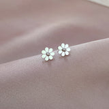 Pendientes dorados Sunflora