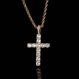 Collar de Cruz | Dorado