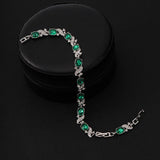 Pulsera Giada Bellini | Oro blanco