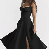 Ebba | Vestido Midi de Verano Sin Mangas para Mujeres