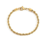 Pulsera de cadena trenzada Olivia