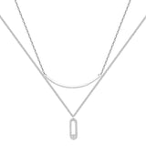 Collar de cristales superpuestos Gia
