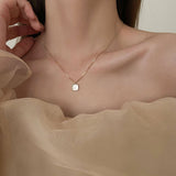 Collar de perlas con cadena dorada Sophie