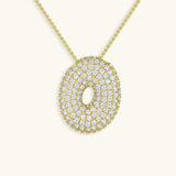 Collar de inicial con burbujas Hailey
