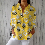 Claudina - Blusa de Abejas con Ligereza