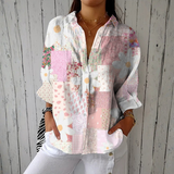 Aurora - Blusa con Estampado Suave