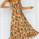 Ingrid | Vestido Midi Flowy de Verano para Mujeres