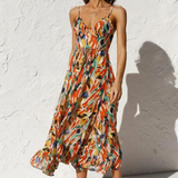 Ingrid | Vestido Midi Flowy de Verano para Mujeres