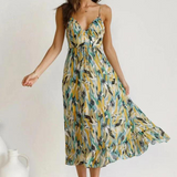 Ingrid | Vestido Midi Flowy de Verano para Mujeres