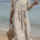 Beatriz | Vestido informal de mujer con estampado floral.