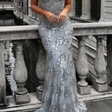 Vestido Maxi de Lentejuelas para Invitada de Boda