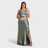 Lúcia - Vestido largo Satin