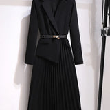 Embla | Vestido Blazer Midi para Mujeres