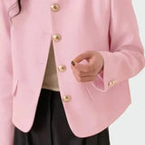Blazer en línea elegante