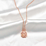 Collar con Corazón de Cristal