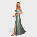Lúcia - Vestido largo Satin