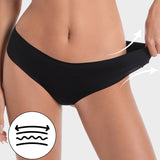 Braguitas sin costuras Ice-Silk Low-Rise para mujer (paquete de 5)
