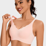 Sujetador push-up sin costuras con efecto alisador
