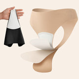 Tanga sin costuras con cubre camel toe (paquete de 5)