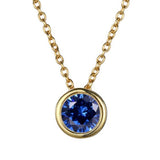 Collar de piedra natal Lyra