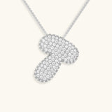 Collar de inicial con burbujas Hailey
