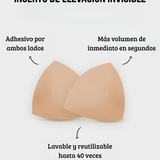 Insertos adhesivos invisibles de doble cara (2 pares)