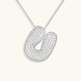 Collar de inicial con burbujas Hailey