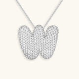 Collar de inicial con burbujas Hailey