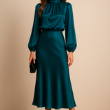 Ash | Vestido Midi de Manga Larga para Mujeres