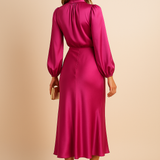 Ash | Vestido Midi de Manga Larga para Mujeres