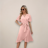 Shuvee | Vestido Midi Envolvente para Mujeres